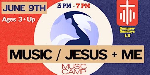 Imagem principal do evento Summer Sunday MJAM: Music, Jesus + Me