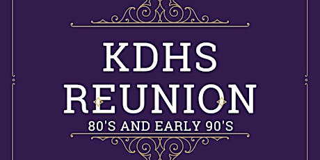 KDHS Alumni Reunion