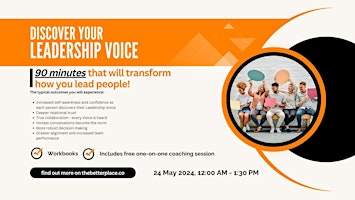 Discover Your Leadership Voice! primary image