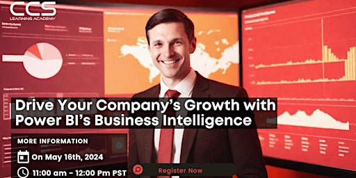Imagen principal de Drive Your Company’s Growth with Power BI’s Business Intelligence