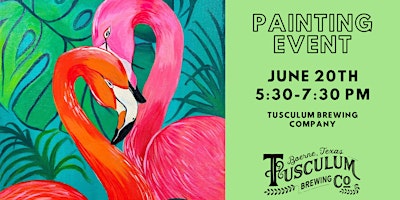 Immagine principale di 6/20 - Paint & Sip Event at Tusculum Brewing Company 
