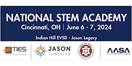 Indian Hill/JASON Learning National STEM Academy primary image