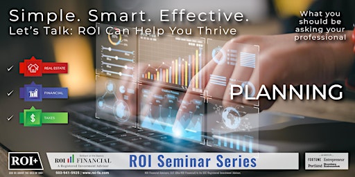 ROI Seminar Series: Estates, Trusts, and End of Life Planning primary image