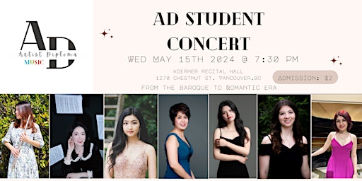 Imagem principal do evento AD Student Concert