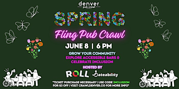 Spring Fling Pub Crawl - Cheers To Accessibility ♿