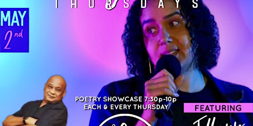Primaire afbeelding van SNOW INDUSTRIES presents POETRY & WINE THURSDAYS @THE LOUNGE at SIX