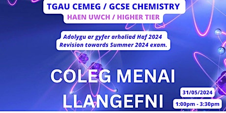Adolygu TGAU Cemeg  UWCH - Chemistry HIGHER GCSE Revision