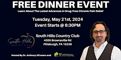 Learn Drug-Free Chronic Pain Relief Advances | FREE Pittsburgh Dinner Event primary image