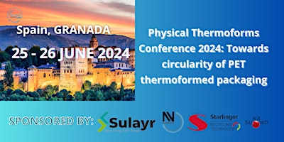 Imagem principal de Physical Thermoforms Conference 2024 - PETCORE EUROPE
