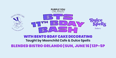 BTS BDAY BASH Cake Decorating Sign Up