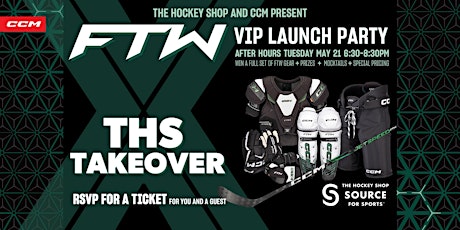 CCM FTW x The Hockey Shop Takeover