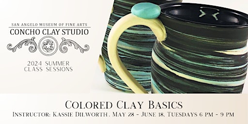 Imagem principal do evento Colored Clay Basics