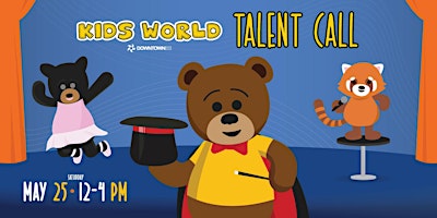 Immagine principale di Kids World 2024  Talent Call 