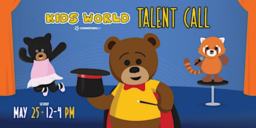 Primaire afbeelding van Kids World 2024  Talent Call