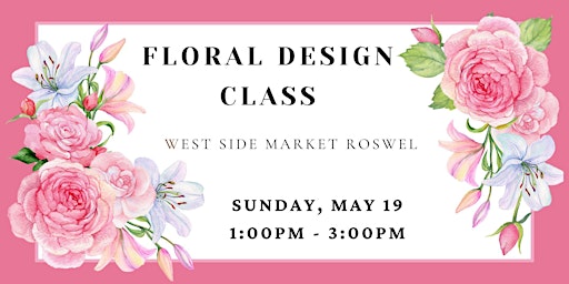 Imagem principal do evento Floral Design Class