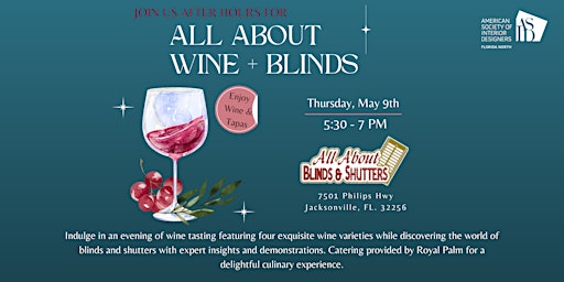 Hauptbild für All About Wine + Blinds