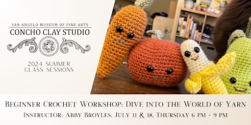 Primaire afbeelding van Beginner Crochet Workshop: Dive into the World of Yarn