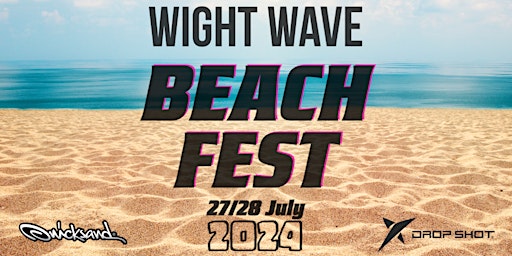 Image principale de Game Set Beach @ Wight Wave Beach Fest- Beach Tennis Tournament