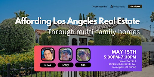 Imagem principal de Affording LA real estate through multi-family homes