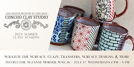 Scratch the Surface: Glaze Transfers, Surface Designs, & More primary image