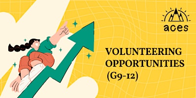 Immagine principale di Volunteering Opportunities (Grade 9-12) 
