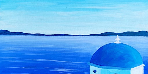 Paint & Unwind at the Tobacco Factory, Bristol - "Santorini Serenity" primary image