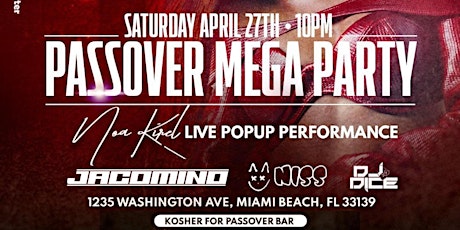 PASSOVER Mega Event w/ Noa Kirel @ M2 Nightclub (Formerly Known as Mansion)