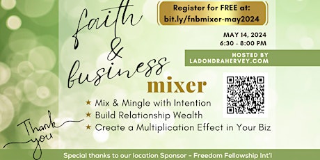 Faith & Business Mixer