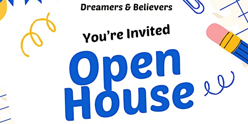 Primaire afbeelding van Dreamers & Believers Day Program for Individuals w/ Disabilities OPEN HOUSE