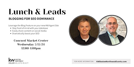 Lunch & Leads: Blogging for SEO Dominance primary image