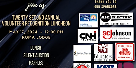 22nd Annual Volunteer Recognition Luncheon