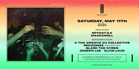 SpydaT.E.K, Mackswell + 4 Tha Groove DJ Collective