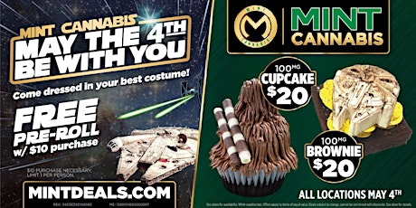 "May the 4th Be With You" - An Intergalactic Celebration at Mint Cannabis