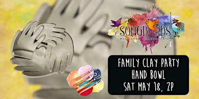 Primaire afbeelding van Family Clay Party at Songbirds- Hand Bowl