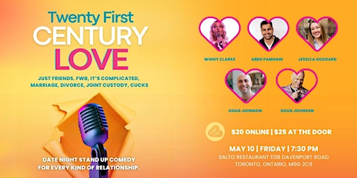Immagine principale di 21ST CENTURY LOVE A STAND UP COMEDY SHOW ABOUT MODERN RELATIONSHIP S 