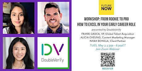 WORKSHOP - From Rookie to Pro: Excelling in Your Early Career Role