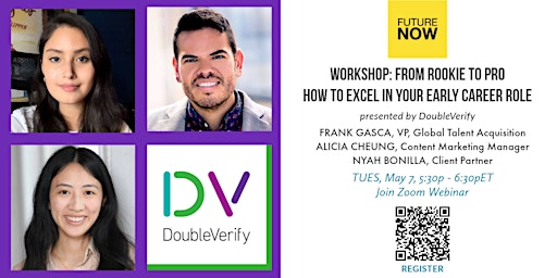 Image principale de WORKSHOP - From Rookie to Pro: Excelling in Your Early Career Role