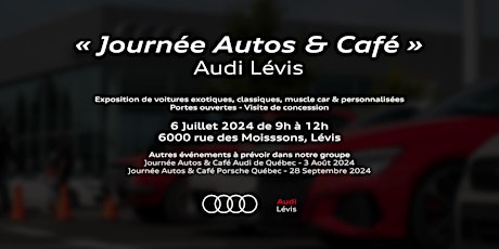 Journée Autos & Café Audi Lévis