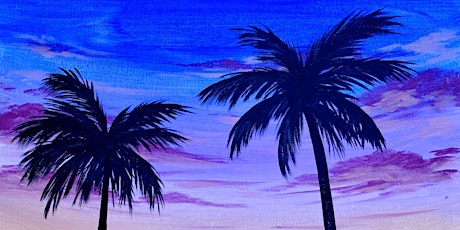 Paint & Unwind at Wiper and True Taproom, Bristol - "Miami Sunset"