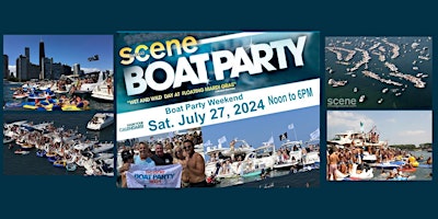 Chicago Scene Boat Party Weekend Registration primary image