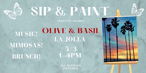 Imagem principal do evento Paint and Sip in La Jolla