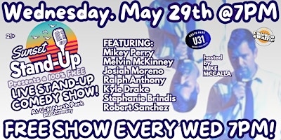 Imagen principal de Sunset Standup @ U31 hosted by Mike McCalla - May 29