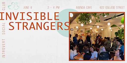Imagen principal de Invisible strangers @Agenda Cafe