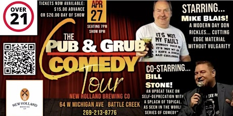 Pub & Grub Comedy Tour  primärbild