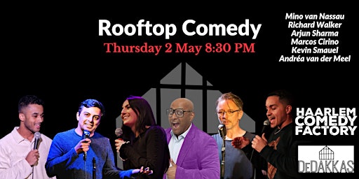 Imagem principal do evento Haarlem Rooftop Comedy