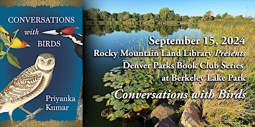 Imagem principal de Conversations with Birds/Denver Parks Book Club
