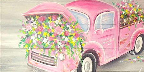 Trunk Full of Flowers - Paint and Sip by Classpop!™