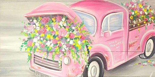 Primaire afbeelding van Trunk Full of Flowers - Paint and Sip by Classpop!™