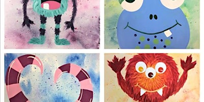 Hauptbild für Monster Mash - Family Fun - Paint and Sip by Classpop!™
