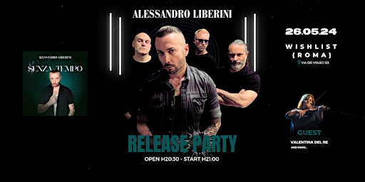 Image principale de Release Party  - "SENZA TEMPO" - Alessandro Liberini